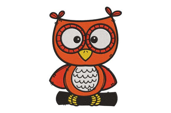 Cute Owl Embroidery