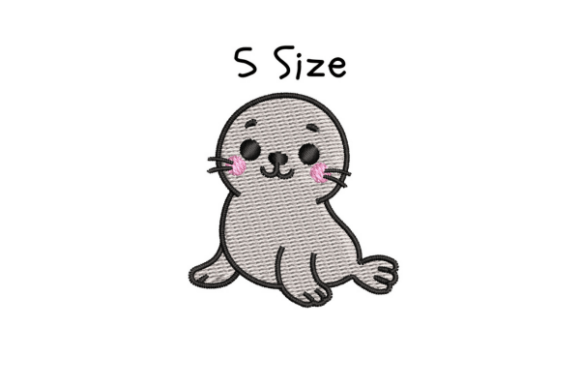 Seal Embroidery Design